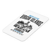 Magnet Flexible Îles Vierges (Côté Gauche)