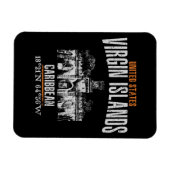 Magnet Flexible Îles Vierges (Horizontal)