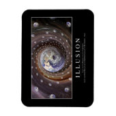 Magnet Flexible Illusion : Citation Inspirationnelle (Vertical)