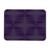 Magnet Flexible Illusions des gens pourpres.... (Horizontal)