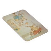 Magnet Flexible Illustration 'A Frog He Would a Wooing Go' (Côté Droit)