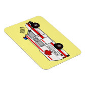Magnet Flexible Illustration d'ambulance (Côté Droit)