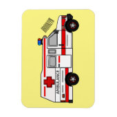 Magnet Flexible Illustration d'ambulance (Vertical)