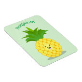 Magnet Flexible Illustration d'ananas mignon (Côté Droit)
