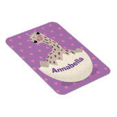 Magnet Flexible Illustration d'autruche pour bébé à couver mignon (Côté Droit)