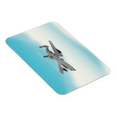 Magnet Flexible Illustration d'avion militaire A10 (Côté Droit)