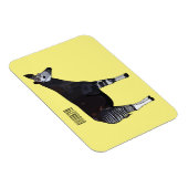 Magnet Flexible Illustration de bande dessinée d'okapi (Côté Droit)