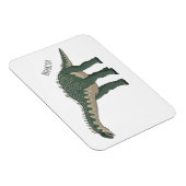 Magnet Flexible Illustration de Barapasaurus (Côté Droit)
