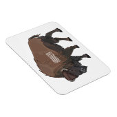 Magnet Flexible Illustration de bison (Côté Droit)