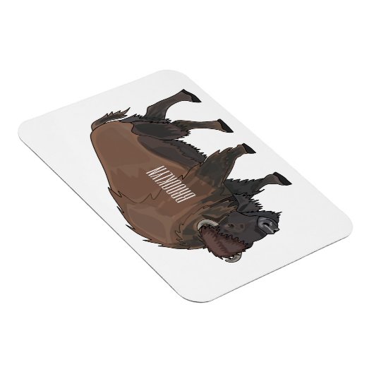 Magnet Flexible Illustration de bison (Côté Droit)