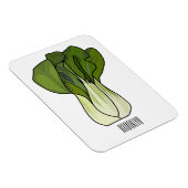 Magnet Flexible Illustration de Bok choy (Côté Droit)