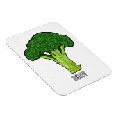 Magnet Flexible Illustration de Broccoli (Côté Droit)