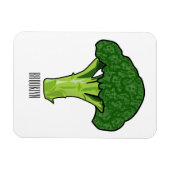 Magnet Flexible Illustration de Broccoli (Horizontal)