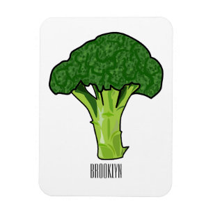 Magnet Flexible Illustration de Broccoli