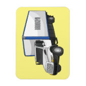 Magnet Flexible Illustration de camion boîte de dessin animé (Vertical)