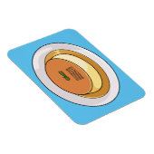 Magnet Flexible Illustration de caramel de crème (Côté Droit)