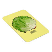 Magnet Flexible Illustration de caricature de laitue (Côté Droit)