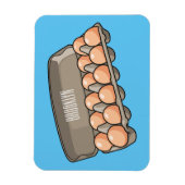 Magnet Flexible Illustration de carton d'oeufs (Vertical)