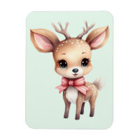 Illustration de cartoon de bébé cerf mignon