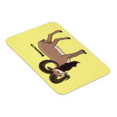 Magnet Flexible Illustration de chèvre de Mouflon (Côté Droit)