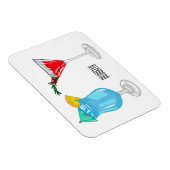 Magnet Flexible Illustration de cocktail (Côté Droit)
