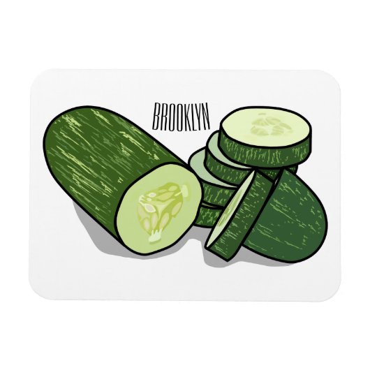 Magnet Flexible Illustration de combre (Horizontal)
