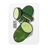 Magnet Flexible Illustration de combre (Vertical)