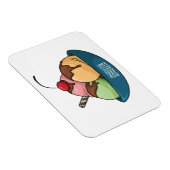 Magnet Flexible Illustration de crème glacée (Côté Droit)