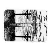Magnet Flexible Illustration de Crucifixion par Amanda Diehl (Horizontal)