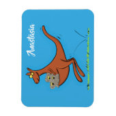 Magnet Flexible Illustration de dessin animé Cute kangaroo et koal (Vertical)