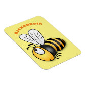 Magnet Flexible Illustration de dessin animé d'abeilles joyeux (Côté Droit)