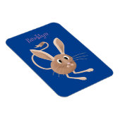 Magnet Flexible Illustration de dessin animé de jerboa aux longues (Côté Droit)