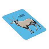 Magnet Flexible Illustration de dessin animé Oryx (Côté Droit)