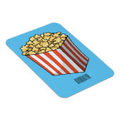 Magnet Flexible Illustration de dessin animé Popcorn (Côté Droit)