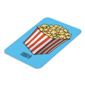 Magnet Flexible Illustration de dessin animé Popcorn (Côté Gauche)