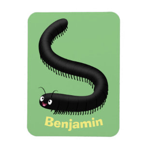 Magnet Flexible Illustration de dessin mignon millipede