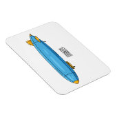 Magnet Flexible Illustration de dessin sur les navires (Côté Droit)