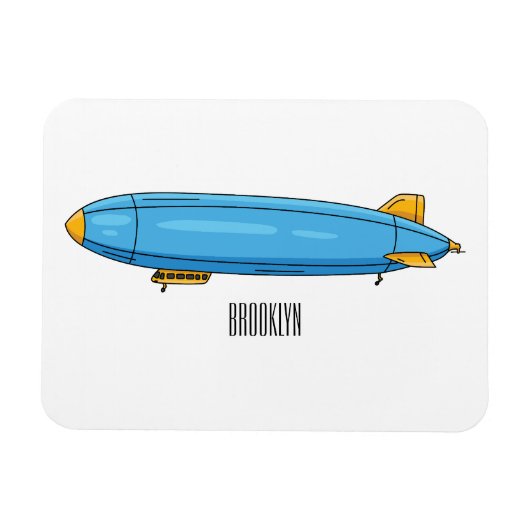 Magnet Flexible Illustration de dessin sur les navires (Horizontal)