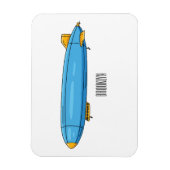 Magnet Flexible Illustration de dessin sur les navires (Vertical)