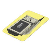 Magnet Flexible Illustration de dessin sur ordinateur (Côté Gauche)