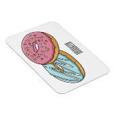 Magnet Flexible Illustration de Donut (Côté Droit)