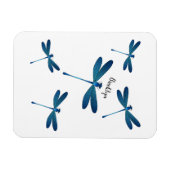 Magnet Flexible Illustration de dragonfly (Horizontal)
