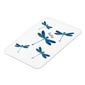 Magnet Flexible Illustration de dragonfly (Côté Gauche)