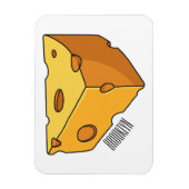 Magnet Flexible Illustration de fromage (Vertical)