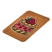 Magnet Flexible Illustration de gâteau de style rétro (Côté Gauche)