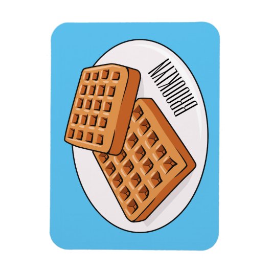 Magnet Flexible Illustration de gaufre (Vertical)