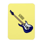 Magnet Flexible Illustration de guitare électrique (Vertical)