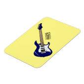 Magnet Flexible Illustration de guitare électrique (Côté Gauche)