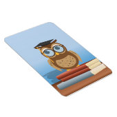 Magnet Flexible Illustration de hibou (Côté Droit)
