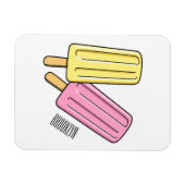 Magnet Flexible Illustration de Ice pop (Horizontal)